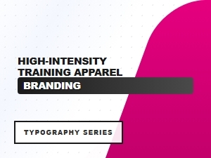 Unleash Aggressive Fonts for High-Performance Apparel