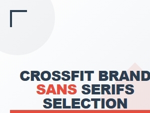 Selecting the Perfect Sans-Serif Font for Crossfit