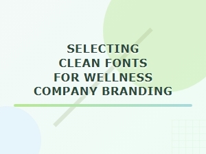 Serene Typography for Wellness Branding